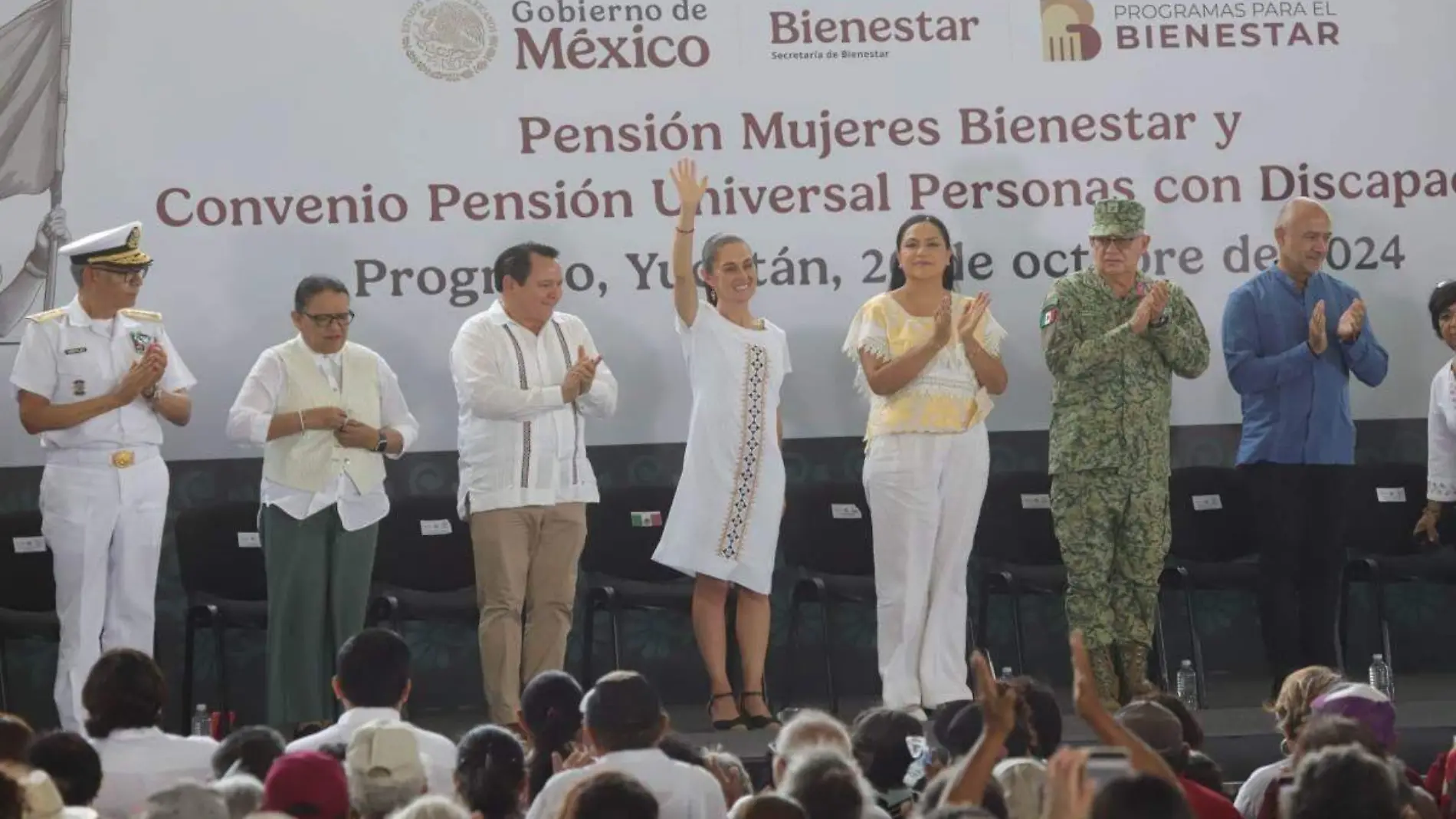 Claudia Sheinbaum en Yucatán